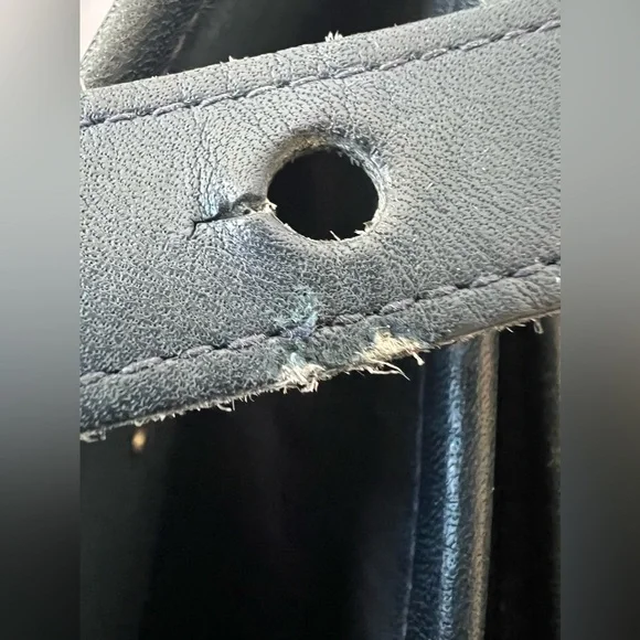 RARE VINTAGE DIANE VON FURSTENBERG LEATHER BAG - Picture 9 of 16